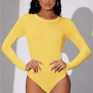 Yellow long sleeve body suite 💛🌻
